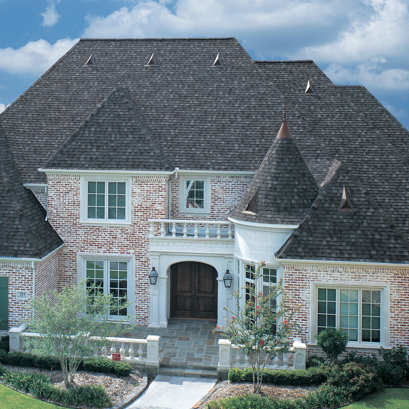 Roof Tamko Heritage Thunderstorm Gray Hip And Ridge Stine Home Yard The Family You Can Build Around