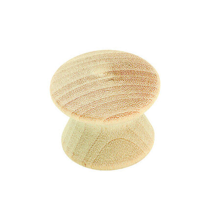 Amerock Allison Round Cabinet Knob 1 in. D 7/8 in. Unfinished 2 pk