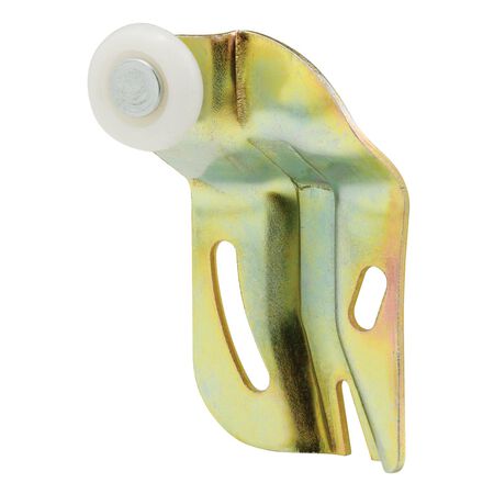 Prime-Line 3/4 in. D X 1/4 in. L Mill Nylon/Steel Roller Assembly 2 pk