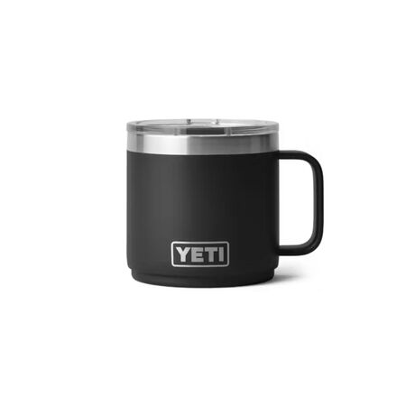 YETI Rambler 14 oz. Black BPA Free Ceramic Lined Stackable Mug