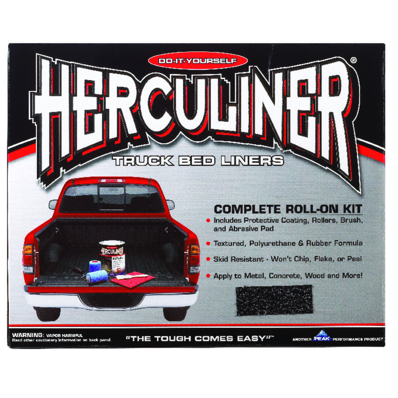 Herculiner Black Truck Bed Coating Kit 1 gal. | Stine Home + Yard : The  Family You Can Build Around™