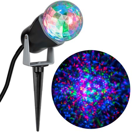 Gemmy LED Kaleidoscope Spotlight Multicolored