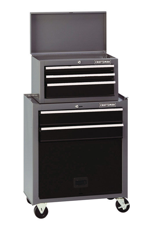 Craftsman 5 Drawer Ball Bearing Tool Center 14 In D X 26 1 2 In