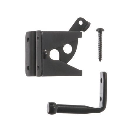 Ace 6.89 in. H X 5 in. W X 1.89 in. L Gloss Zinc Gate Latch