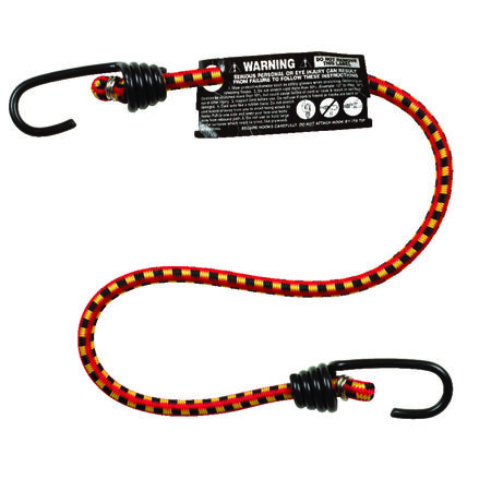 Keeper Multicolored Bungee Cord 24 in. L X 0.315 in. 1 pk