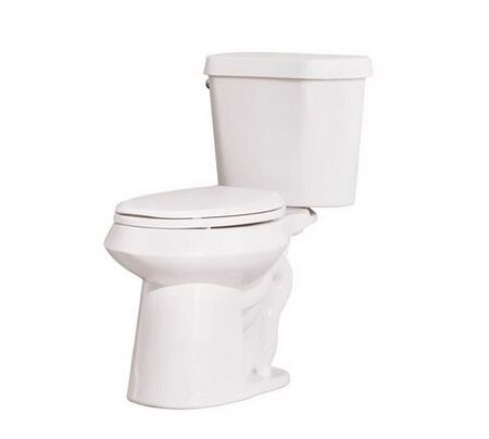 Oakbrook Ada Compliant 1.28 Gallon White Elongated Complete Toilet Kit