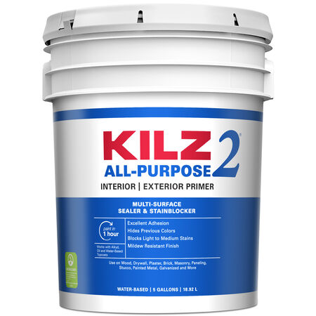 Kilz White Water-Based Stain Blocking Primer 5 gal
