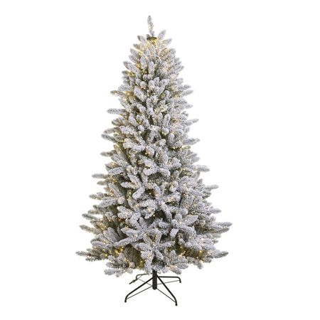Holiday Bright Lights 7 ft. Full LED 1282 ct King Pine Color Changing Christmas Tree