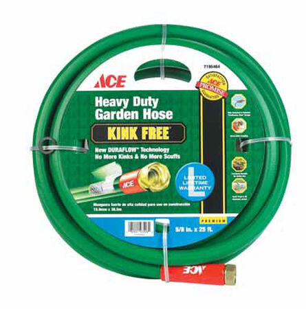 Ace Pressure Master 5/8 in. Dia. x 25 ft. L Garden Hose Kink Resistant