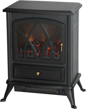 Comfort Glow Ashton Electric Stove Black 1500W