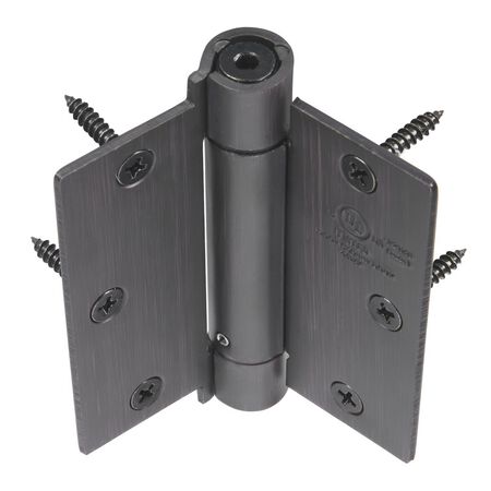 Ace 3.5 in. L Tuscan Bronze Self Closing Hinge 1 pk