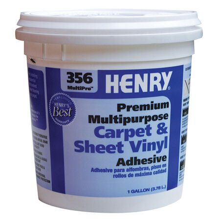 Henry 356 MultiPro Premium Multipurpose High Strength Paste Carpet & Sheet Vinyl Adhesive 1 gal