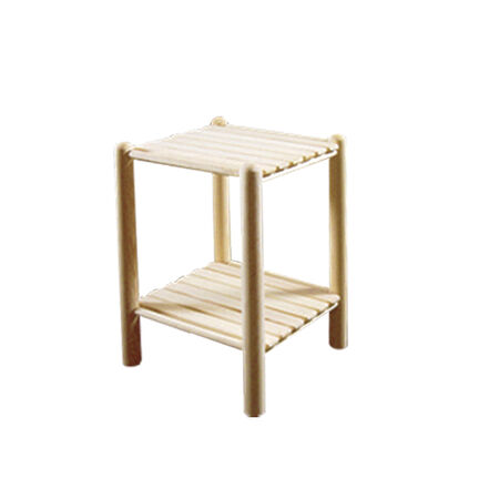 Unfinished Wooden Side table