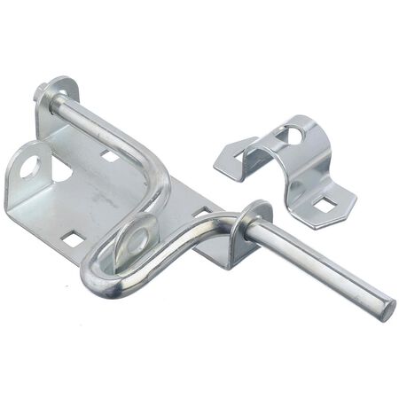 Ace 10.52 in. H X 4.75 in. W X 1.22 in. L Zinc-Plated Zinc Slide Bolt Gate Latch