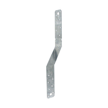 Simpson Strong-Tie Galvanized Steel Twist Strap 12 in. H 18 Ga.
