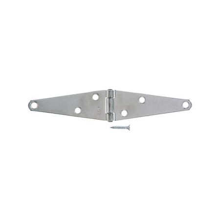 Ace 4 in. L Stainless Steel Heavy Duty Strap Hinge 1 pk