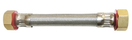 Ace 3/4 in. FIP x 3/4 in. Dia. FIP Stainless Steel 12 in. Supply Line