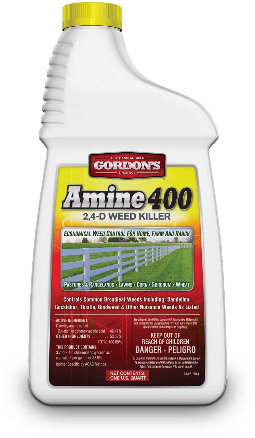 Image of Amine 400 weed killer MSDS