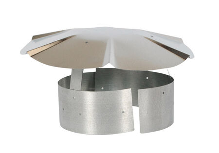 Imperial 7 in. Galvanized Steel Chimney Rain Cap