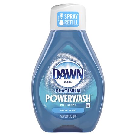 Dawn Platinum Powerwash Fresh Scent Liquid Dish Spray Refill 16 oz 1 pk