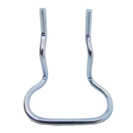 Crawford Zinc Plated Silver Steel 1.8 in. Peg Hook Pliers Holders 4 pk