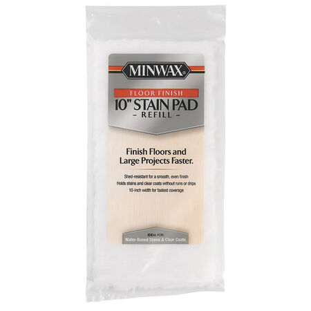 Floor Stain Pad Refill Polyester 10 in. Int WB