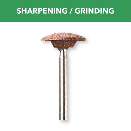 Dremel 5/8 in. D X 5/8 in. L Aluminum Oxide Grinding Stone Domed 35000 rpm 1 pc