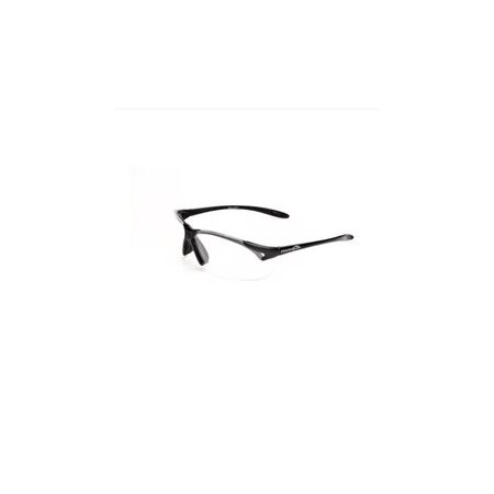 7445 Safety Glasses, Satin Black Half Frame/Clear Anti-Fog Lens