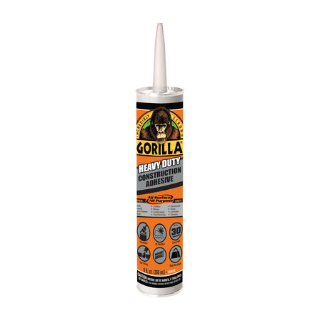 Gorilla All Purpose Construction Adhesive 9 oz