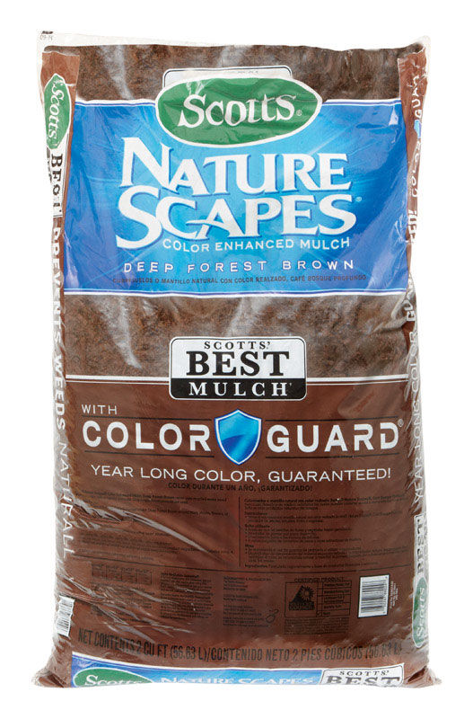 Scotts Nature Scapes Wood Mulch Deep Forest Brown 2 cu. ft. 2 sq. ft