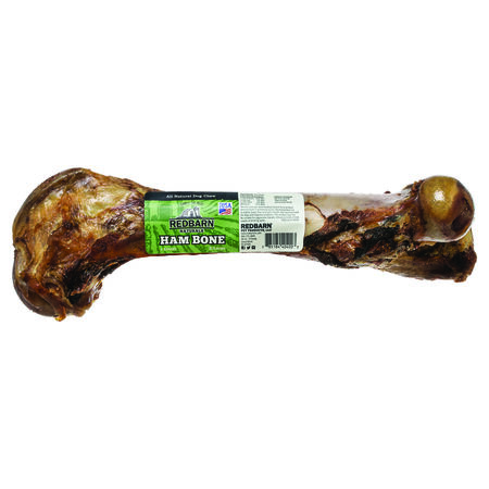 Redbarn Naturals Pork Ham Bone Grain Free Bone For Dogs 9 in. 1 pk