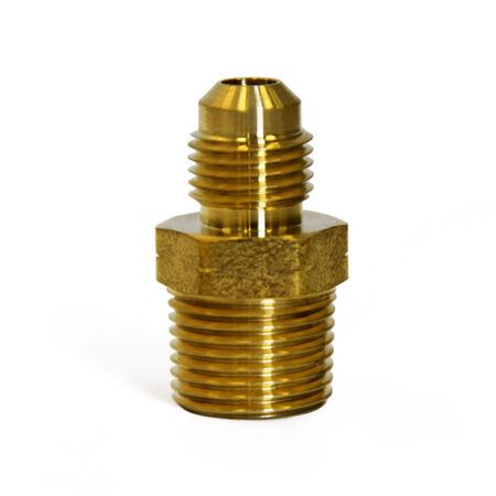 ATC 1/4 in. Flare 1/4 in. D Male Brass Adapter