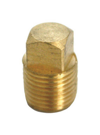 Ace 1/4 in. Dia. MPT Yellow Brass Plug
