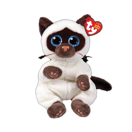 TY Miso beige and brown siamese cat