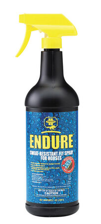 Farnam Endure Sweat-Resistant Fly Spray for Horses Insect Killer For Biting Insects 32 oz.