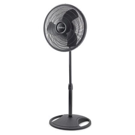 Lasko 47 in. H X 16 in. D 3 speed Oscillating Pedestal Fan