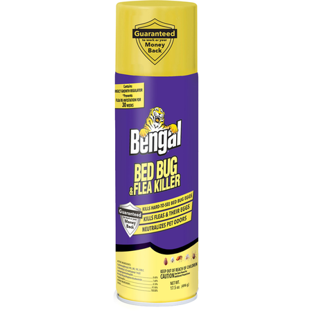 Bengal Bed Bug & Flea Insect Killer For Bed Bugs Fleas 17.5 oz.