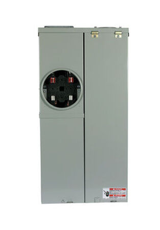 Eaton BR 200 amps 4 space 8 circuits 120/240 volts Surface Single Pole Main Breaker Load Center
