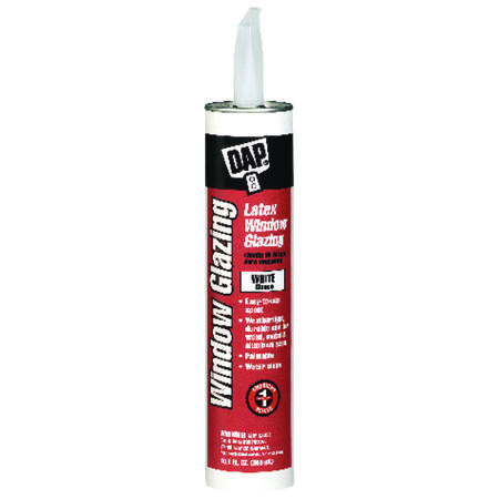 DAP White Latex Window Glazing 10.1 oz