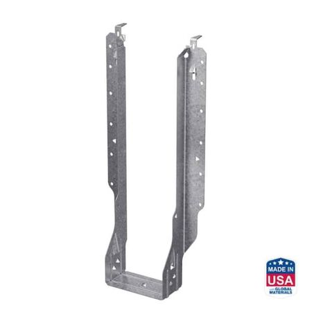 Simpson Galvanized Face-Mount Joist Hanger for 3-1/2 in. x 14 in. Engineered Wood