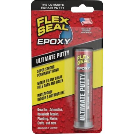 Flex Seal Epoxy Ultimate Putty Dark Gray 2oz