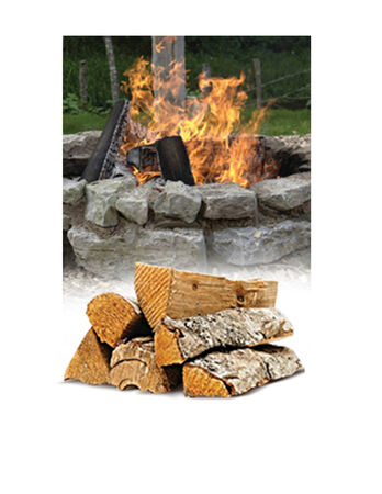 Firewood Seasoned bundle 0.75 cu ft
