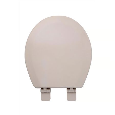 Oakbrook Collection Laurel Round Biscuit Wood Toilet Seat