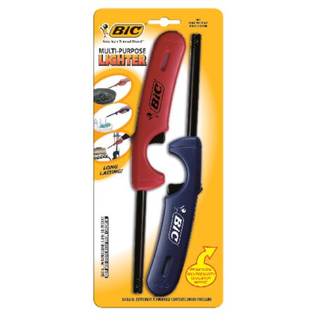 BIC Utility Multi-Purpose Lighter 2 pk