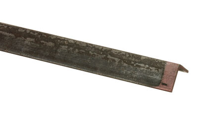 Boltmaster steel angle 1/8 in. x 1-1/4 in. x 72 in. Carbon Steel Black