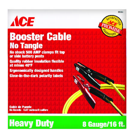 ACE 16 ft. 8 Ga. Booster Cable 275 amps