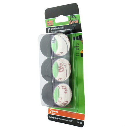 Gator 1 in. D X 1 in. L Aluminum Oxide Abrasive Sleeve Refill 50 Grit Coarse 3 pc