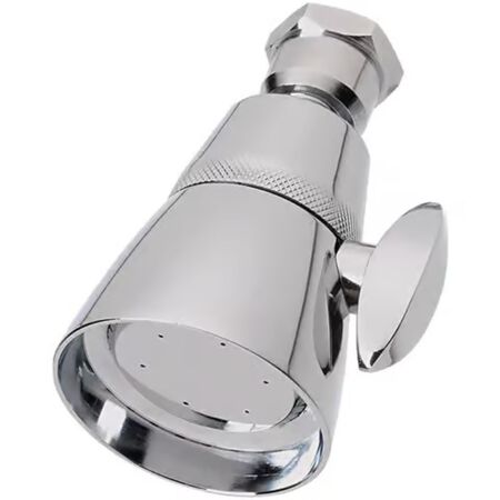 Oakbrook Collection Chrome Brass 2 settings Wallmount Showerhead 1.8 gpm