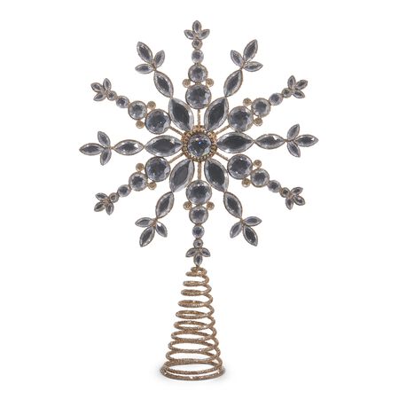 Raz Imports 12 in. Jeweled Star Topper