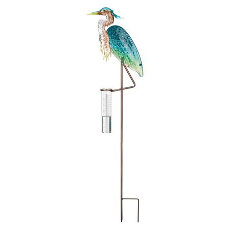 Regal Art & Gift Heron Rain Gauge Garden Stake Stake 2.25in. W x 9.5in. L